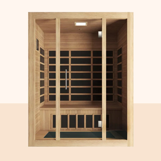 Kiva Wellness 3 Person Infra red Sauna Premium Home Saunas