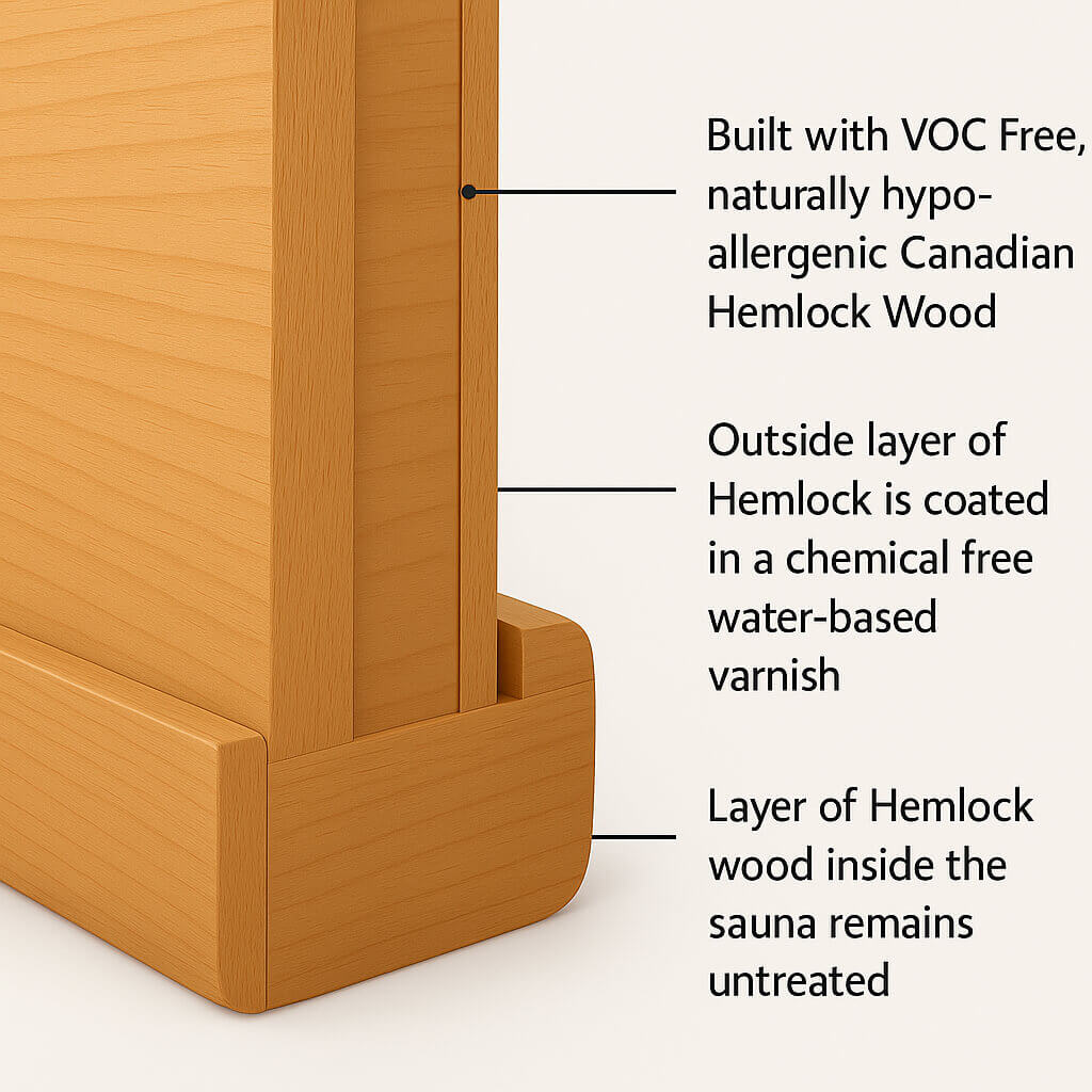 Insulated Walls - Canadian Hemlock Masterpiece